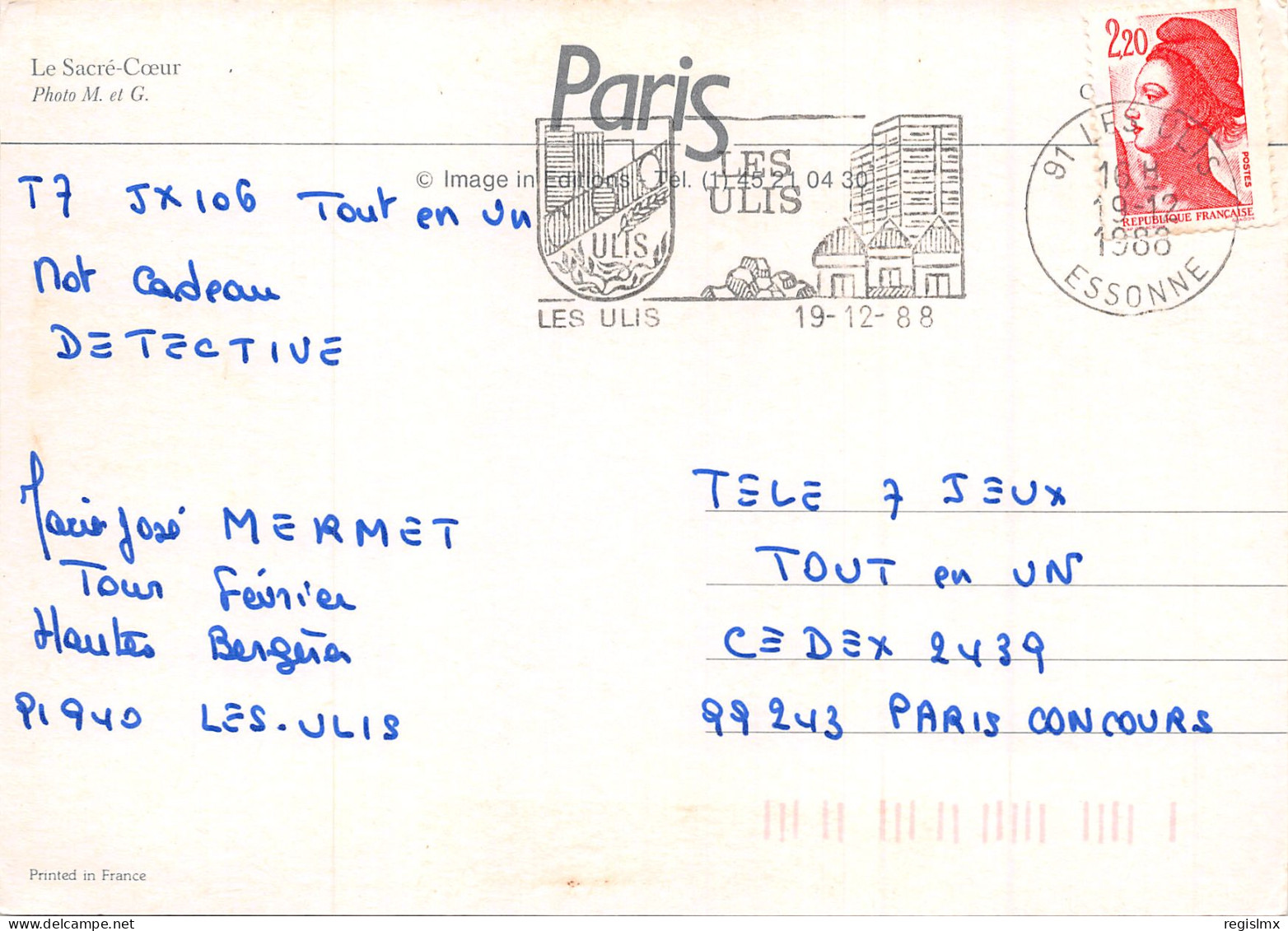 75-PARIS-LE SACRE CŒUR-N°2028-D/0201 - Sacré Coeur