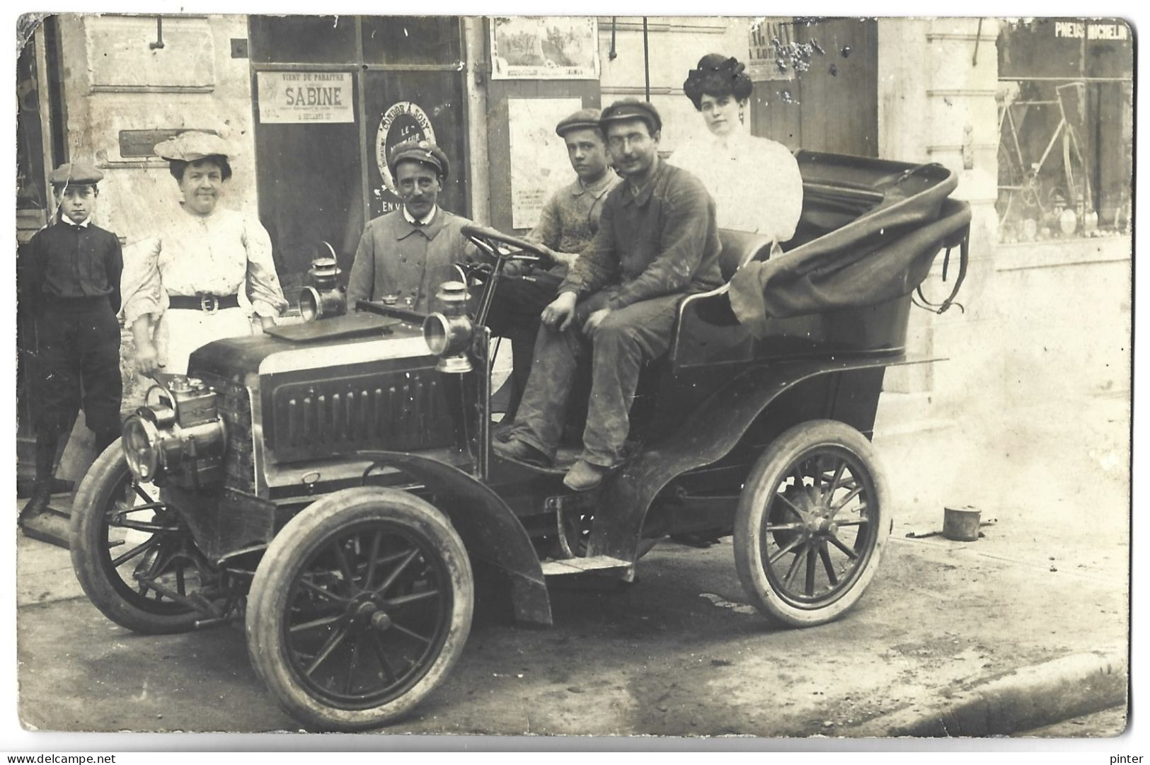 VOITURE Ancienne - CARTE PHOTO - Passenger Cars