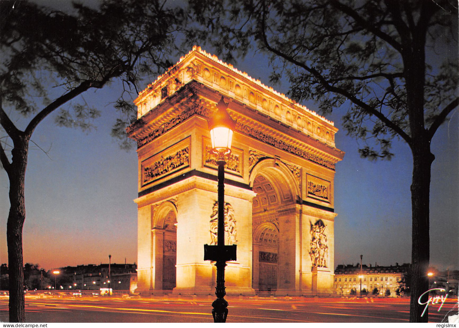 75-PARIS-L ARC DE TRIOMPHE-N°2029-A/0243 - Arc De Triomphe