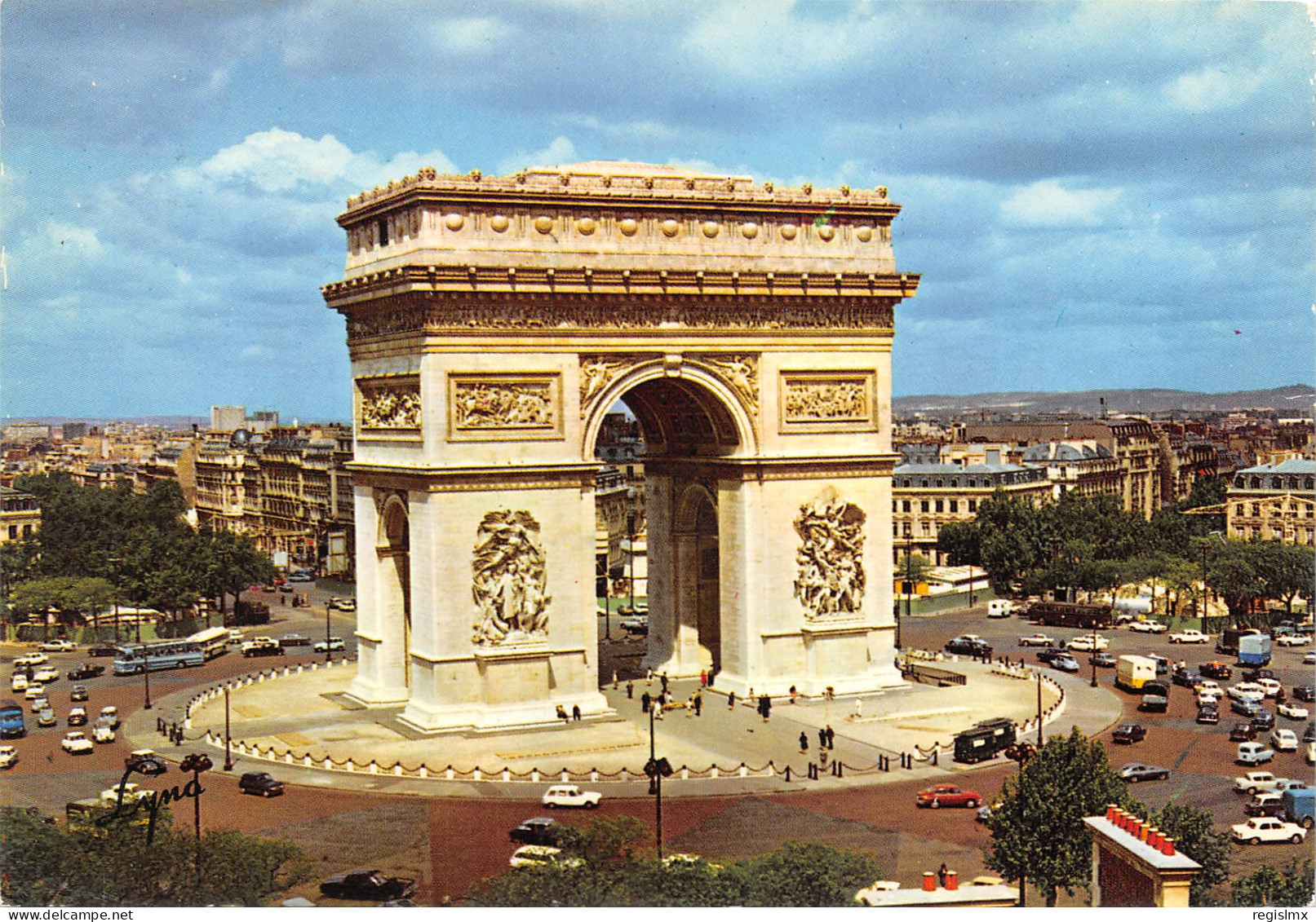 75-PARIS-L ARC DE TRIOMPHE-N°2030-B/0233 - Arc De Triomphe