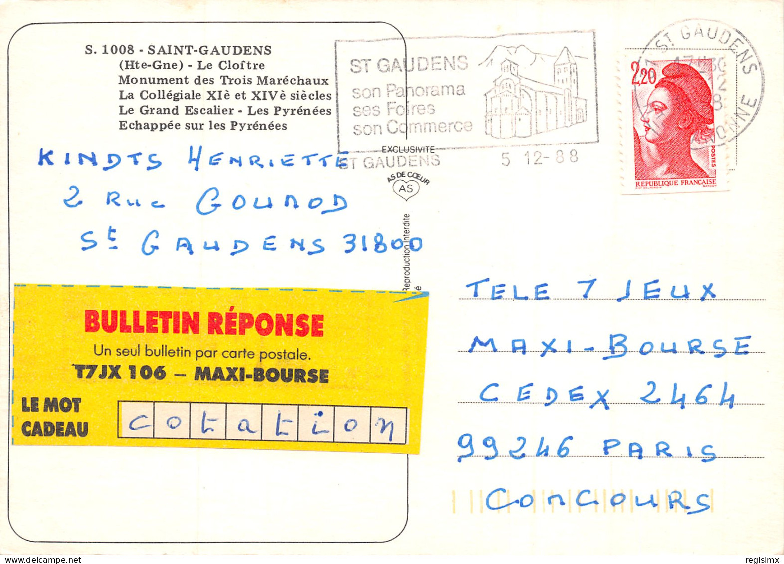 31-SAINT GAUDENS-N°2030-A/0057 - Saint Gaudens
