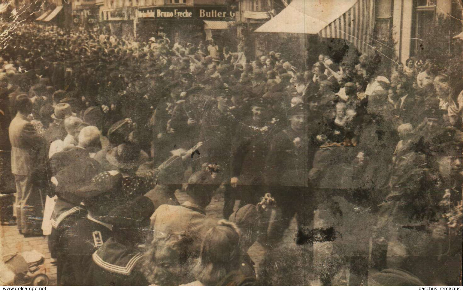 SWINEMÜNDE - SWINOUJSCIE - Heimkehr Der Soldaten Von NURWIK In SWINEMÜNDE - WWI - Polen