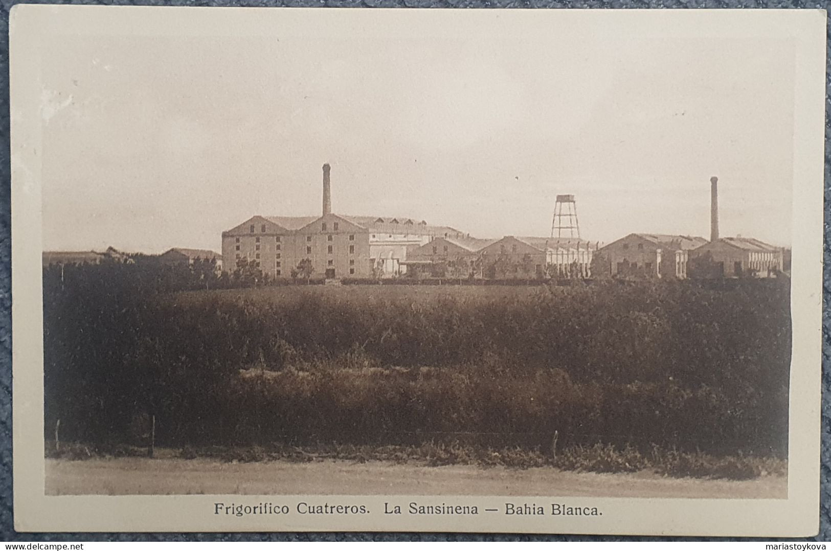 1910.Argentinien. Frigorifico Cuatreros. La Sansinena Bahia Blanca. - Argentine