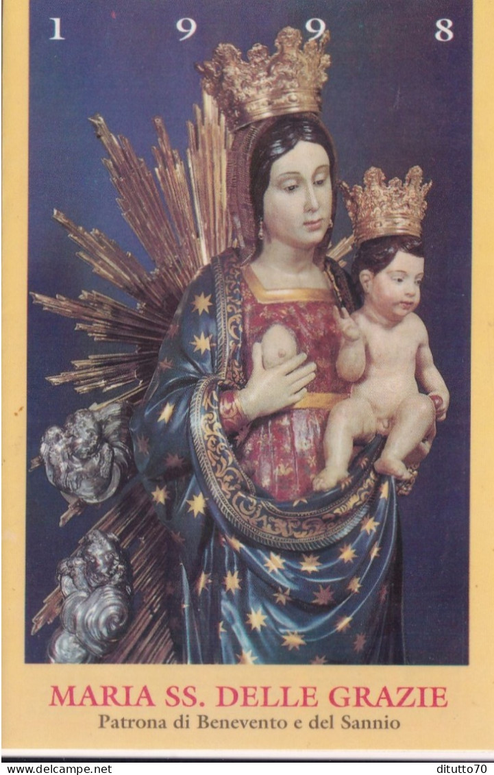 Calendarietto - Proc. Un.miss.francescana - Madonna Delle Grazie - Benevento - Anno 1998 - Petit Format : 1991-00