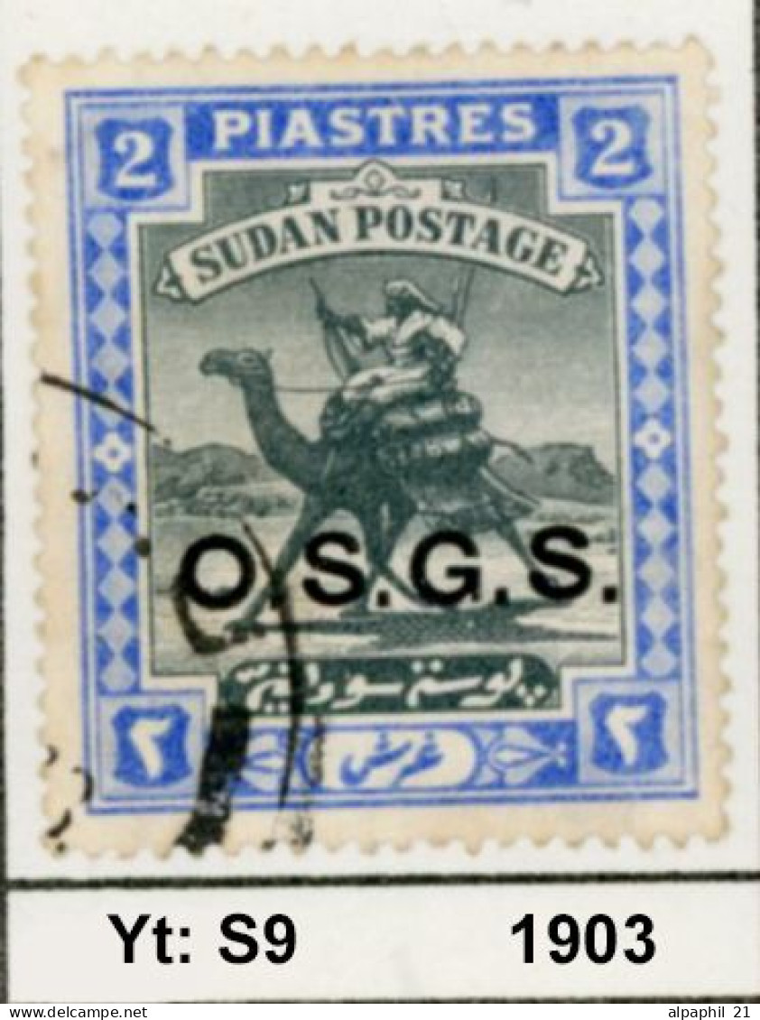 Sudan, Postman With Dromedary, Nr. S9 - Sudan (1954-...)