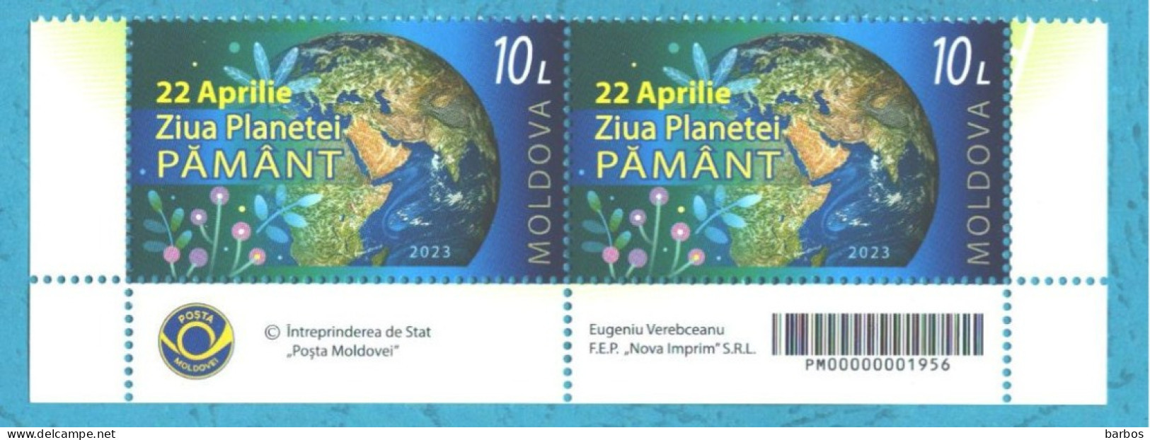 2023 Moldova  22 April – Earth Day 2v**MNH - Moldawien (Moldau)