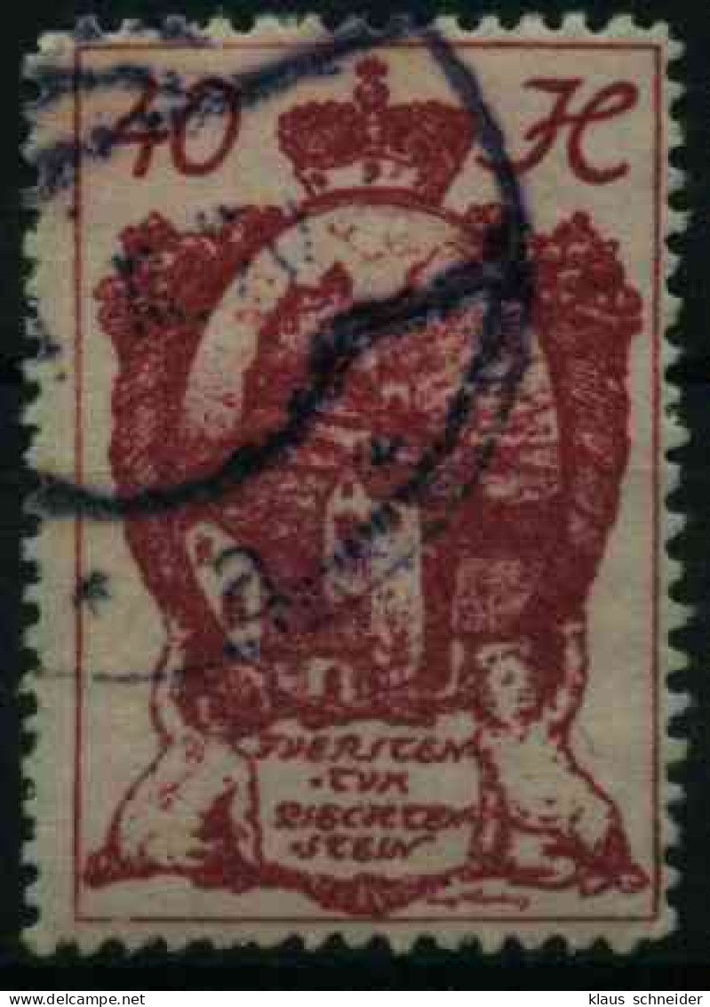 LIECHTENSTEIN 1920 Nr 31 Gestempelt X0A2A8A - Used Stamps