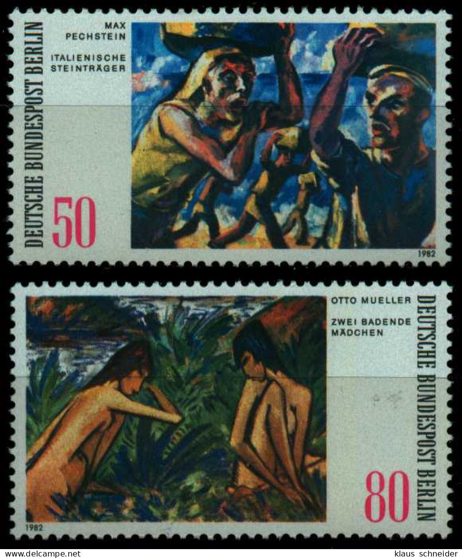 BERLIN 1982 Nr 678-679 Postfrisch X1480EA - Unused Stamps