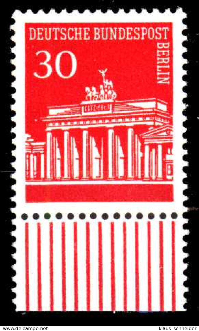 BERLIN DS BRAND. TOR Nr 288 Postfrisch URA X236CD2 - Unused Stamps