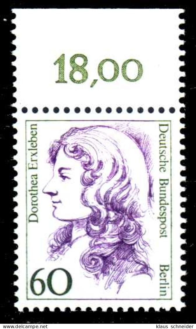 BERLIN DS FRAUEN Nr 824 Postfrisch ORA X236D26 - Unused Stamps