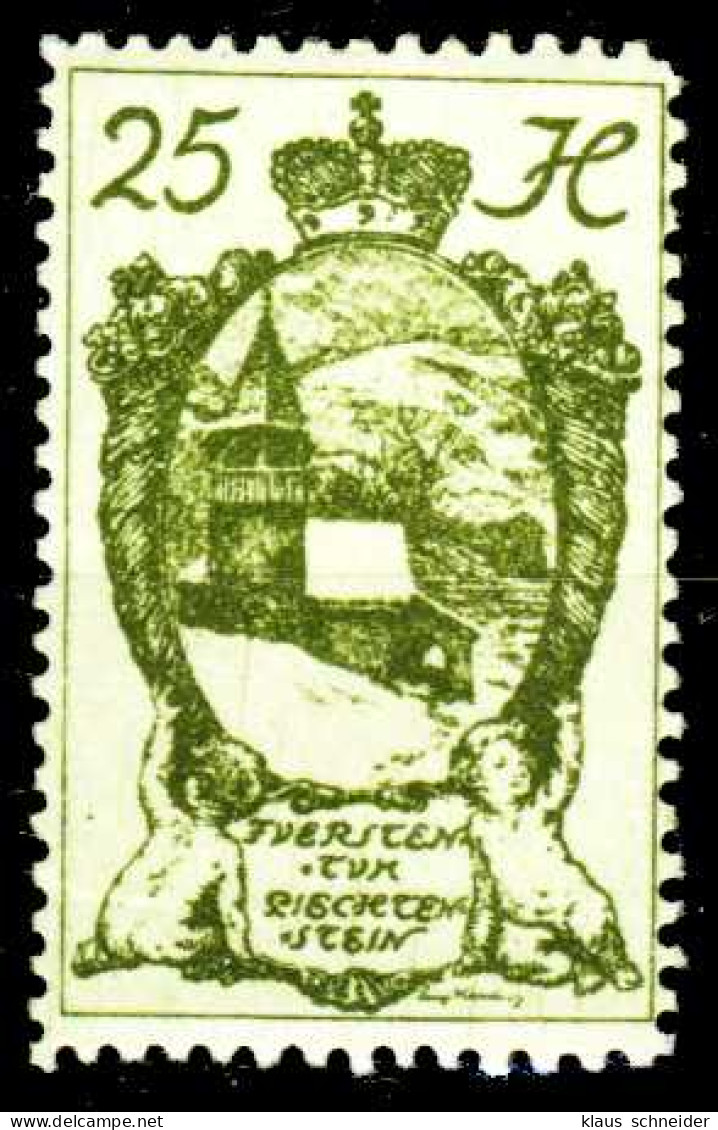 LIECHTENSTEIN 1920 Nr 29 Postfrisch X263FCA - Ongebruikt