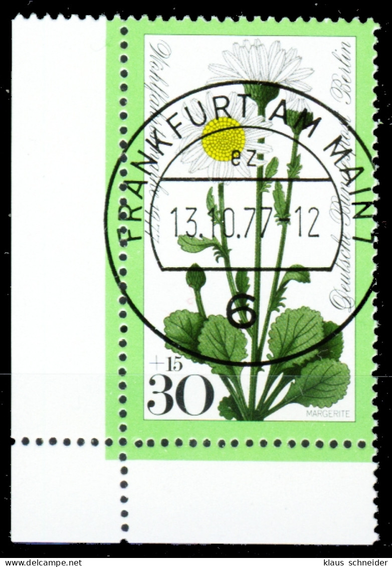 BERLIN 1977 Nr 556 Zentrisch Gestempelt ECKE-ULI X2C2C0A - Used Stamps