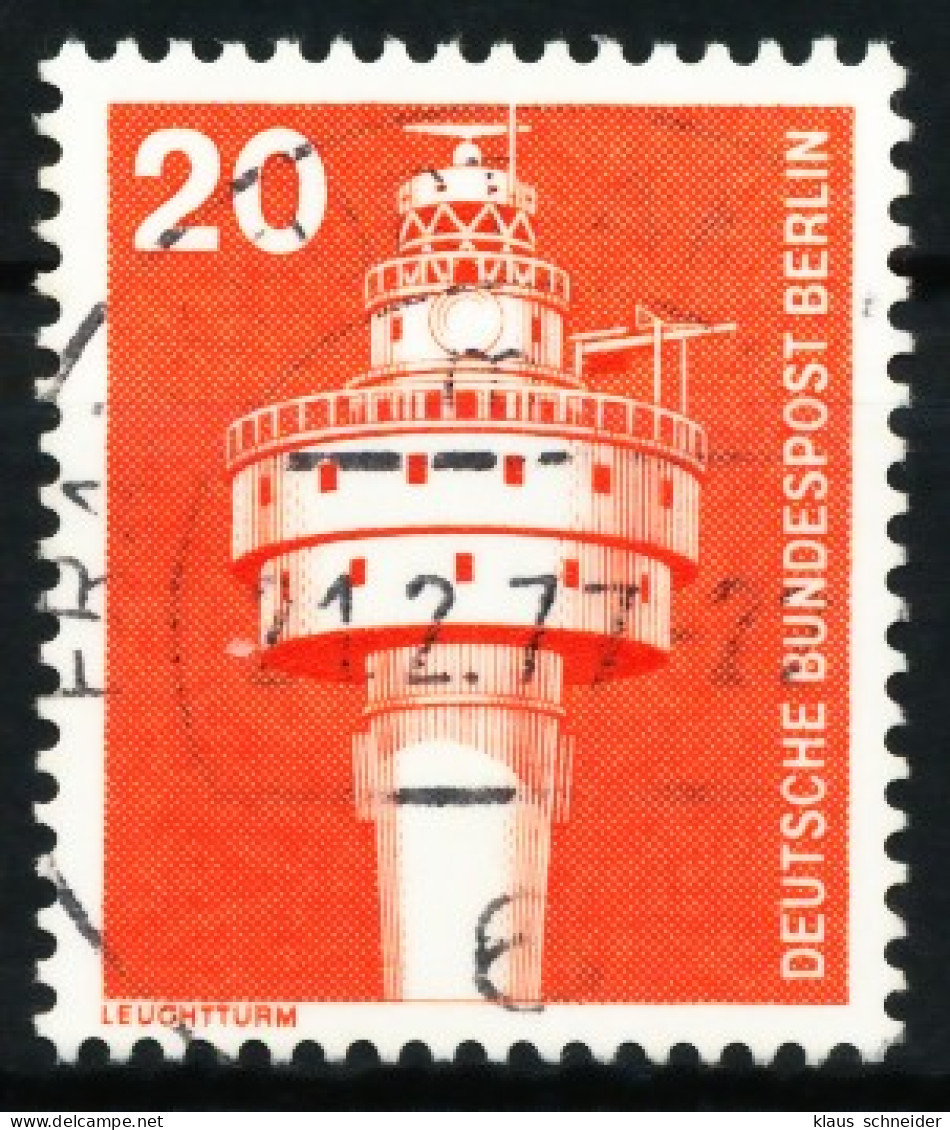 BERLIN DS INDUSTRIE U. TECHNIK Nr 496 Zentrisch Gestempelt X61E3BE - Used Stamps