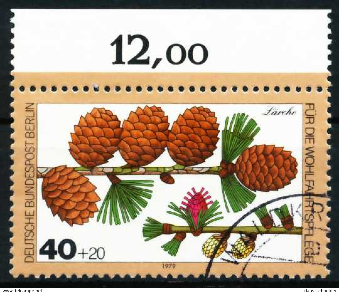 BERLIN 1979 Nr 607 Gestempelt ORA X620DD2 - Used Stamps