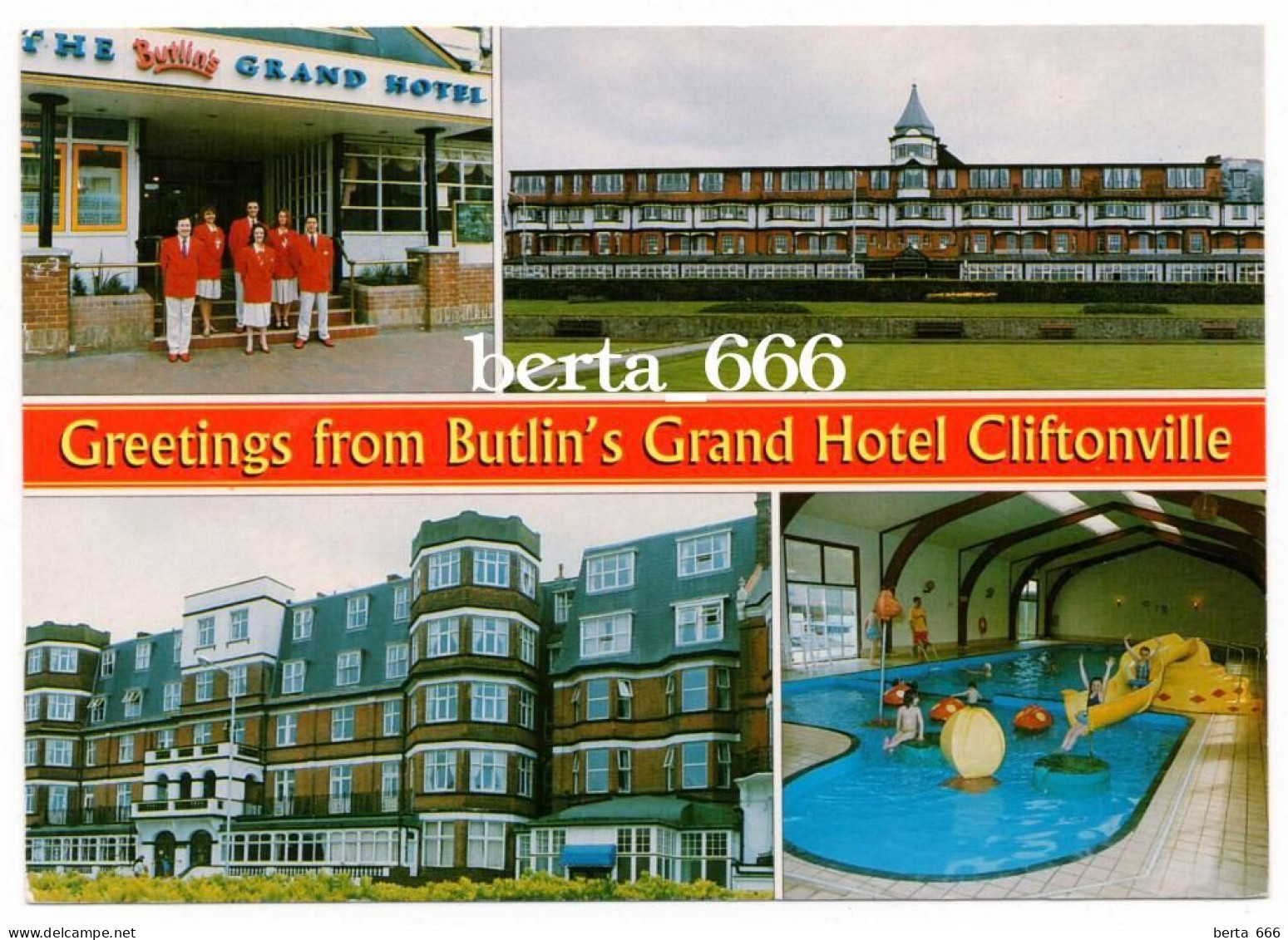 Butlins Grand Hotel Cliftonville Margate Kent England - Hotels & Gaststätten