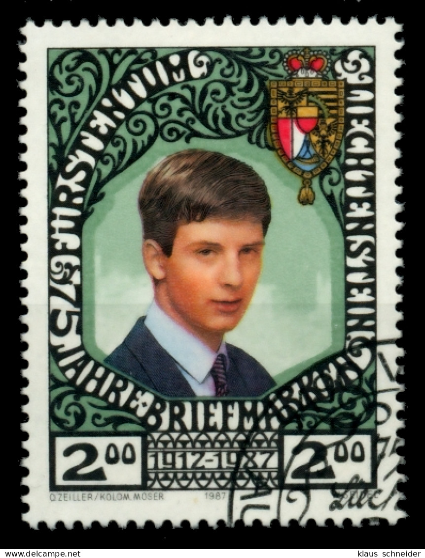 LIECHTENSTEIN 1987 Nr 921 Gestempelt SB4A03E - Gebraucht