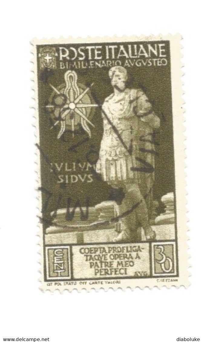 (REGNO D'ITALIA) 1937, BIMILLENARIO AUGUSTEO CON POSTA AEREA - Serie Di 15 Francobolli Usati, Annulli Da Periziare - Used
