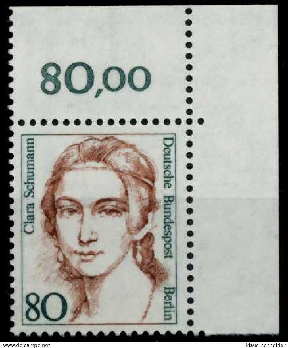 BERLIN DS FRAUEN Nr 771 Postfrisch ECKE-ORE X702DBA - Unused Stamps