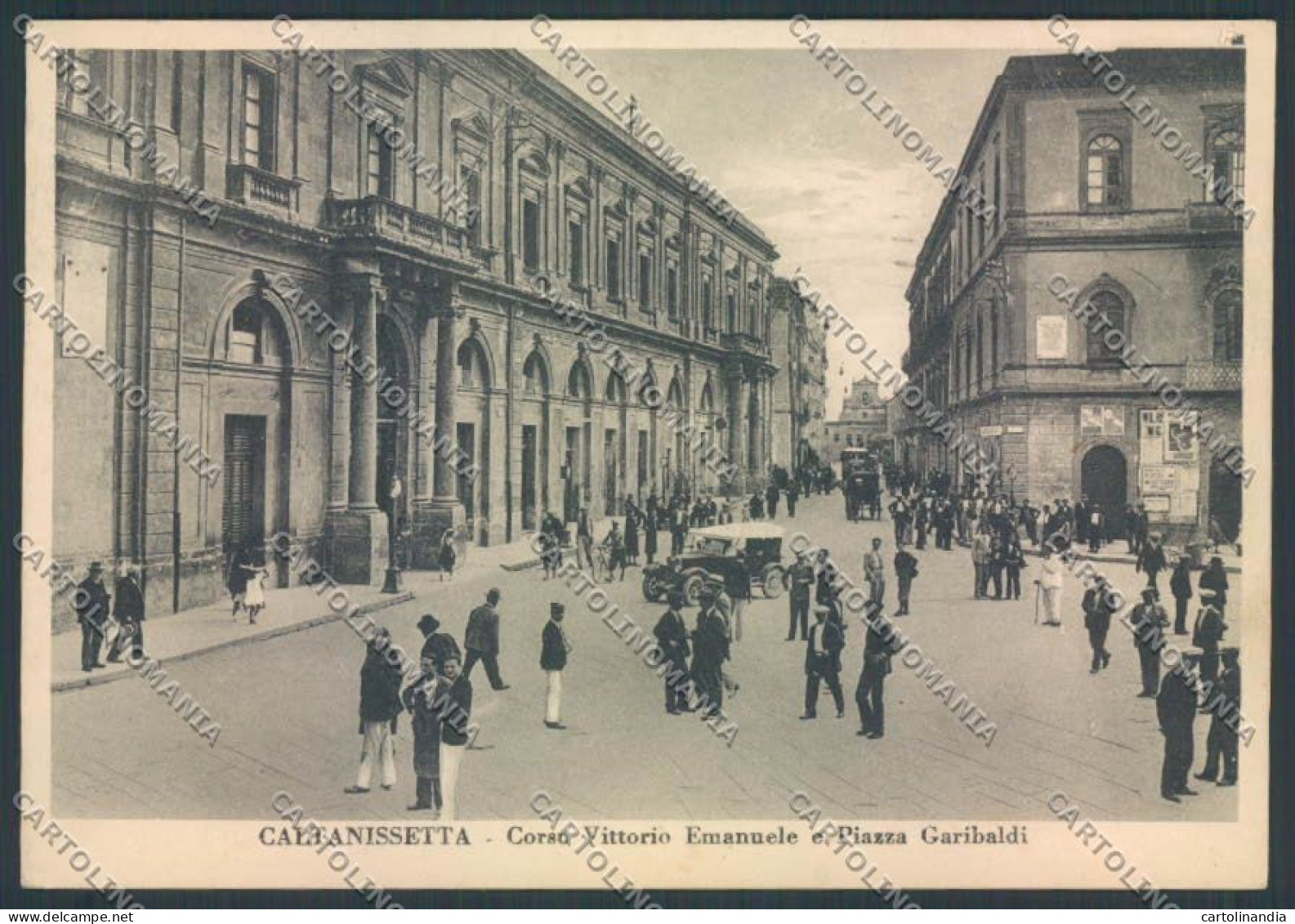 Caltanissetta Città FG Cartolina ZF6368 - Caltanissetta