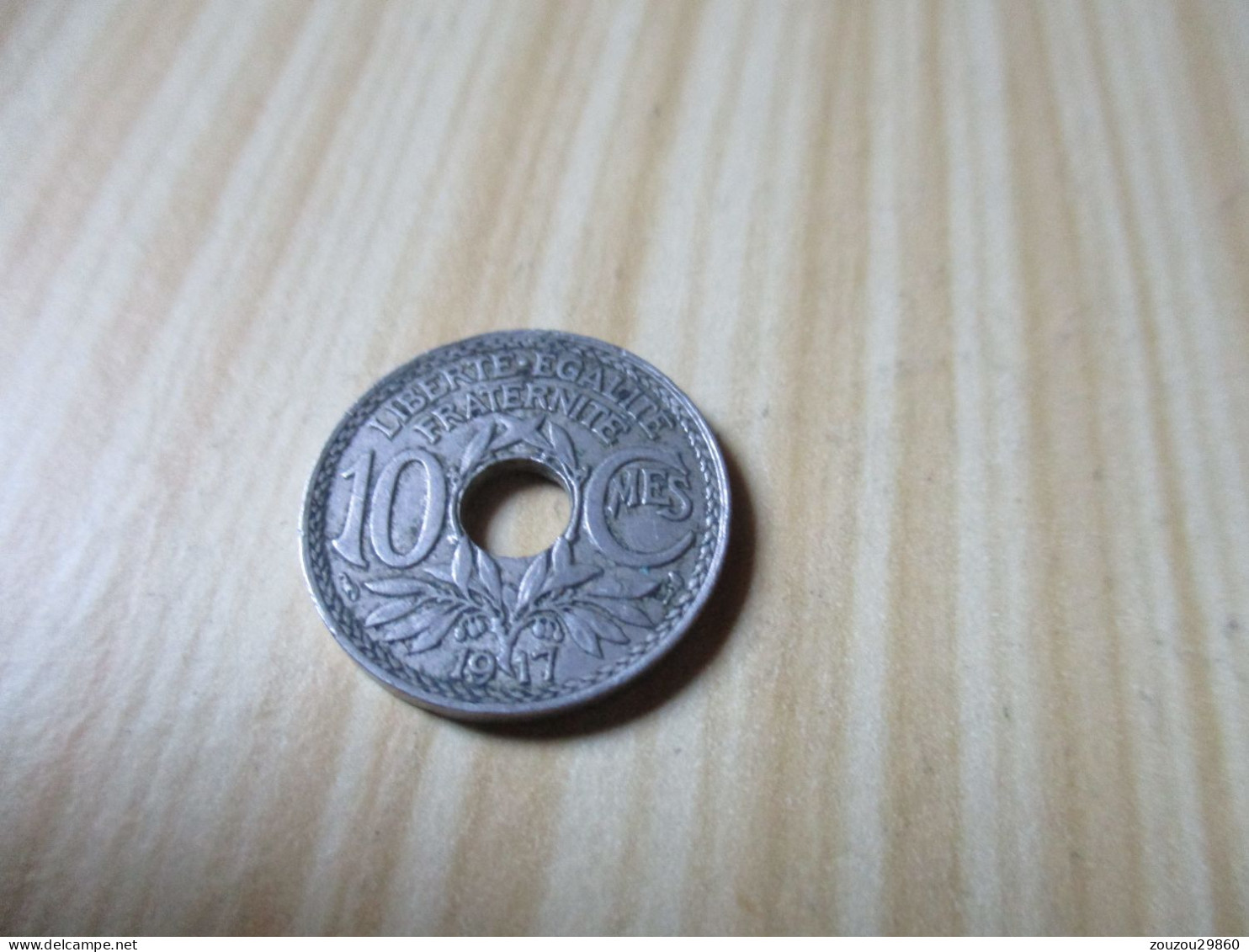 France - 10 Centimes Lindauer 1917.N°325. - 10 Centimes