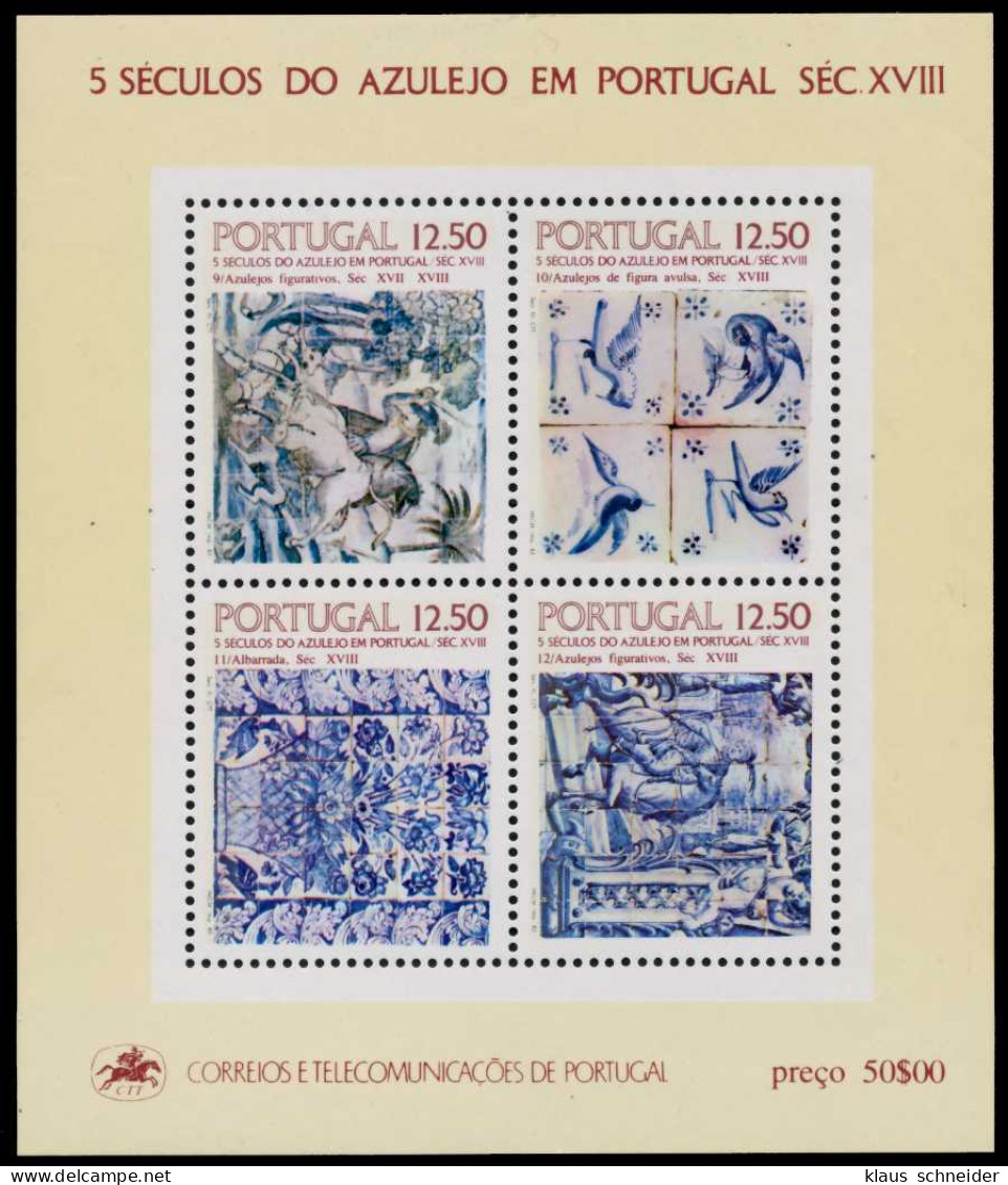 PORTUGAL Block 42 Postfrisch X7DC0F6 - Blocs-feuillets