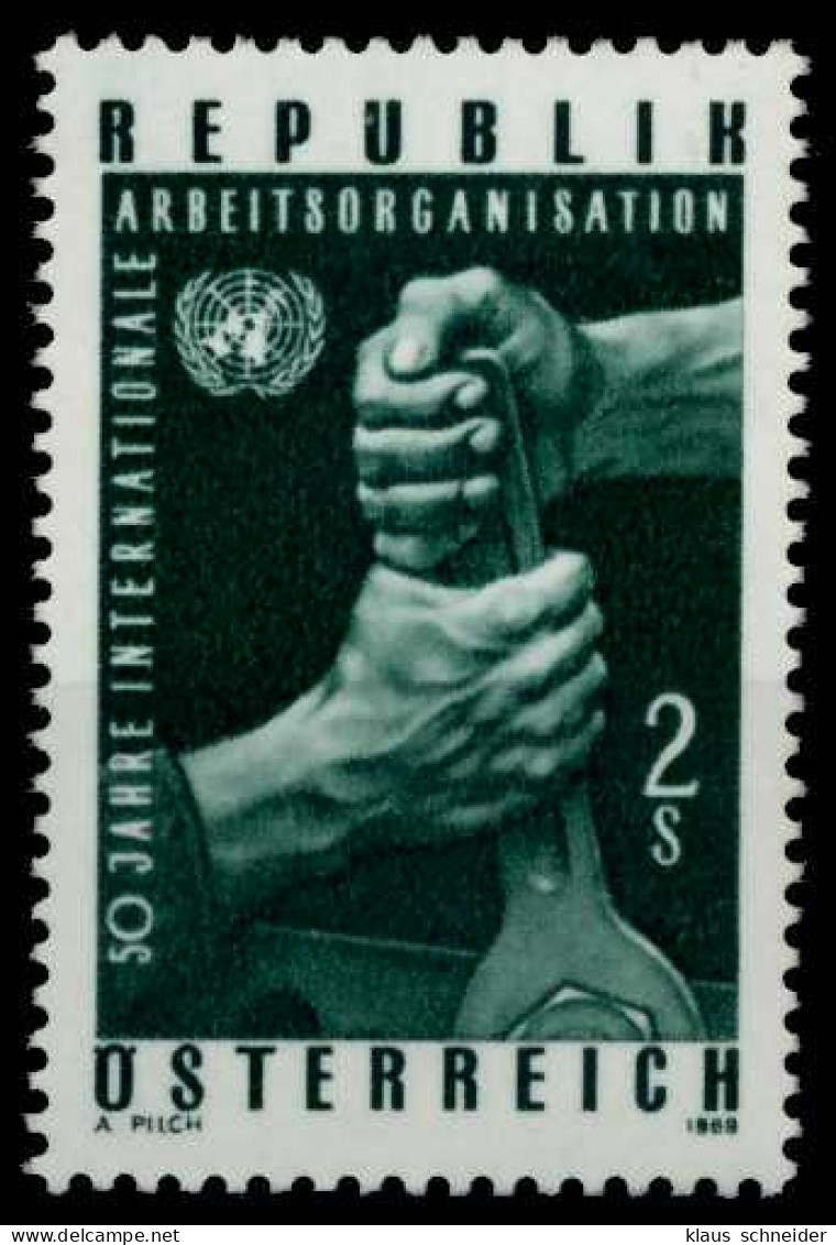ÖSTERREICH 1969 Nr 1305 Postfrisch S58F7C2 - Unused Stamps