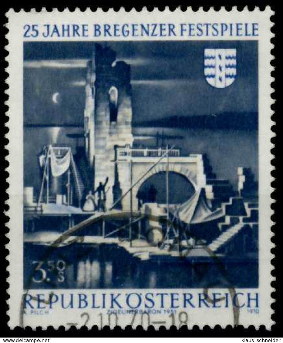 ÖSTERREICH 1970 Nr 1334 Zentrisch Gestempelt X7F3522 - Used Stamps