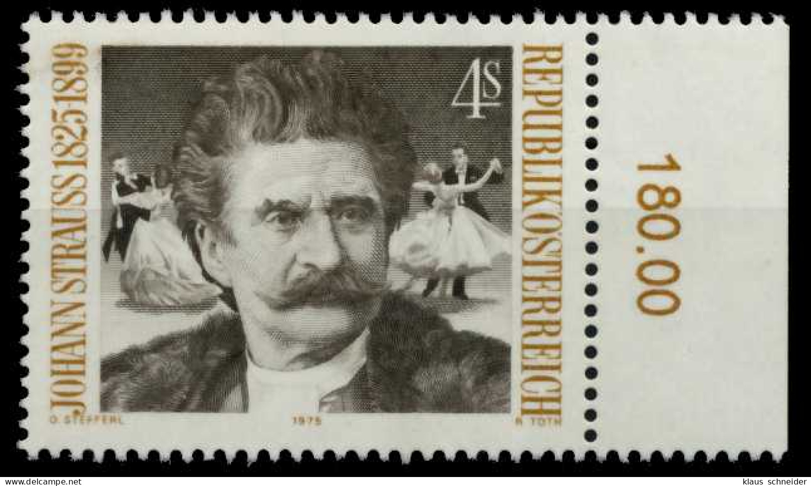 ÖSTERREICH 1975 Nr 1495 Postfrisch ORA X8054C2 - Unused Stamps
