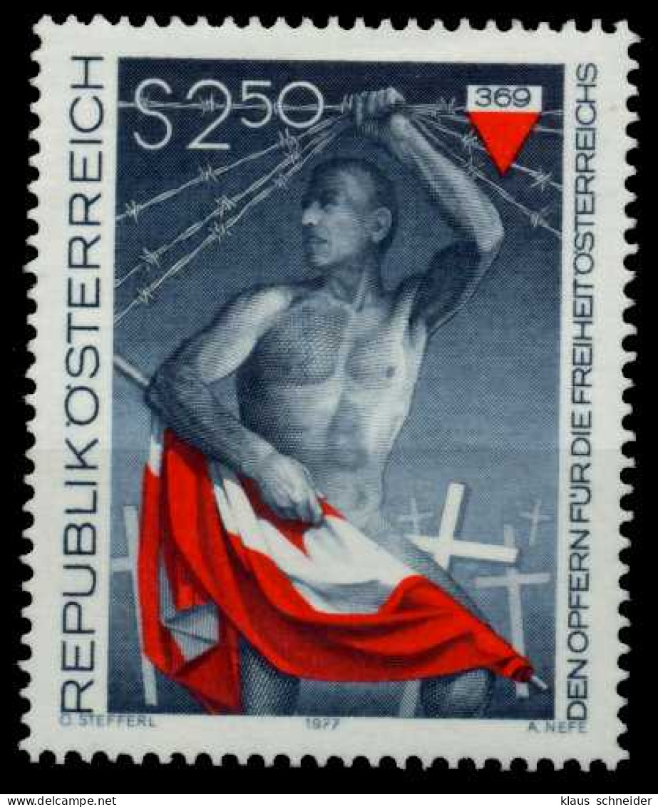 ÖSTERREICH 1977 Nr 1558 Postfrisch X80967E - Unused Stamps