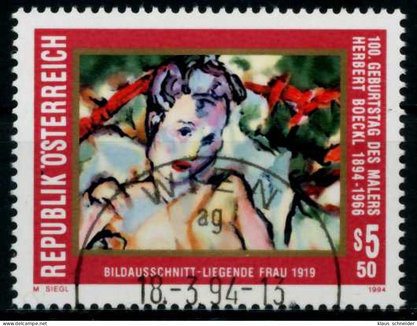 ÖSTERREICH 1994 Nr 2122 Zentrisch Gestempelt X8152B2 - Usados