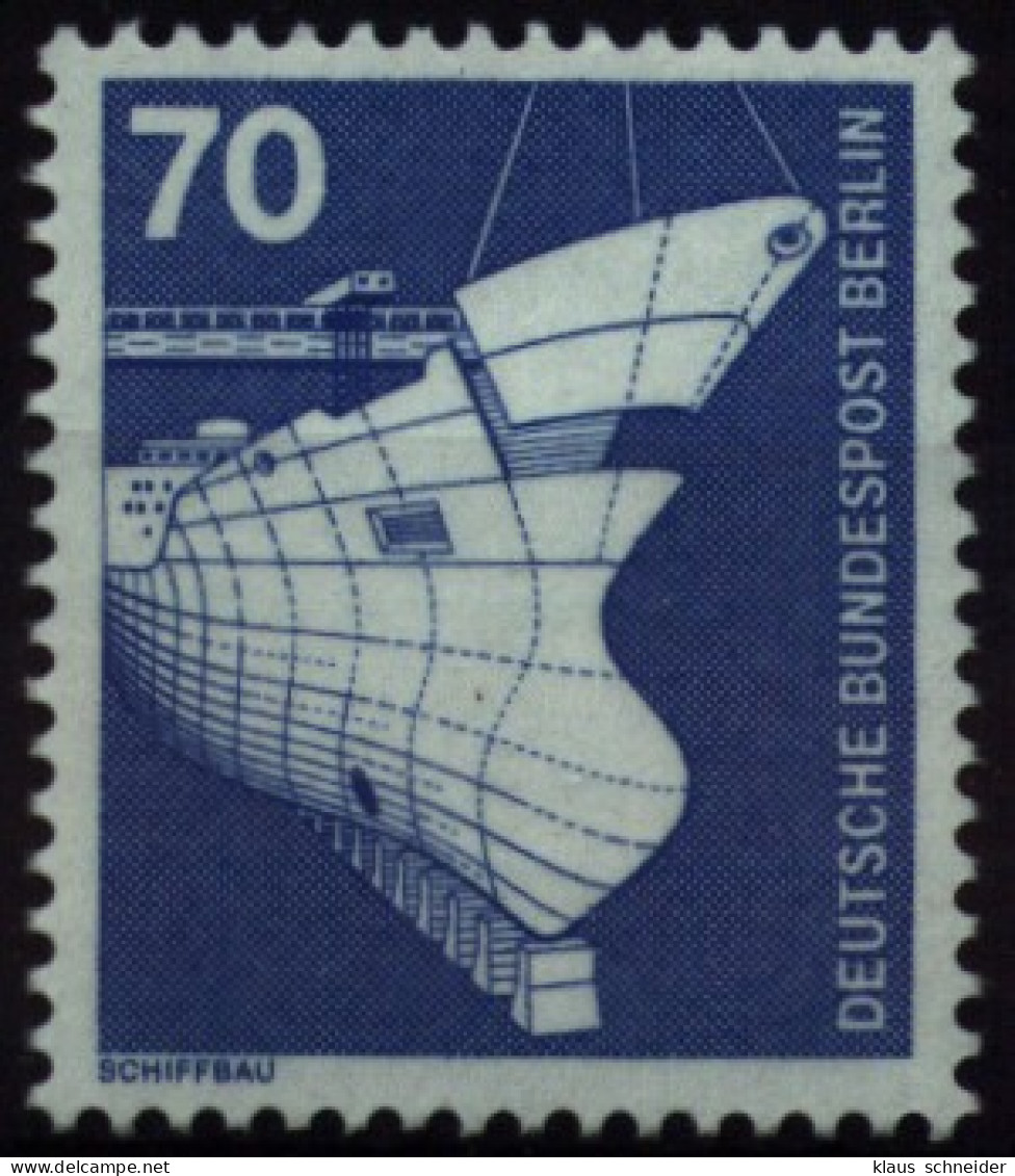 BERLIN DS INDUSTRIE U. TECHNIK Nr 500y Postfrisch S5F31AA - Unused Stamps