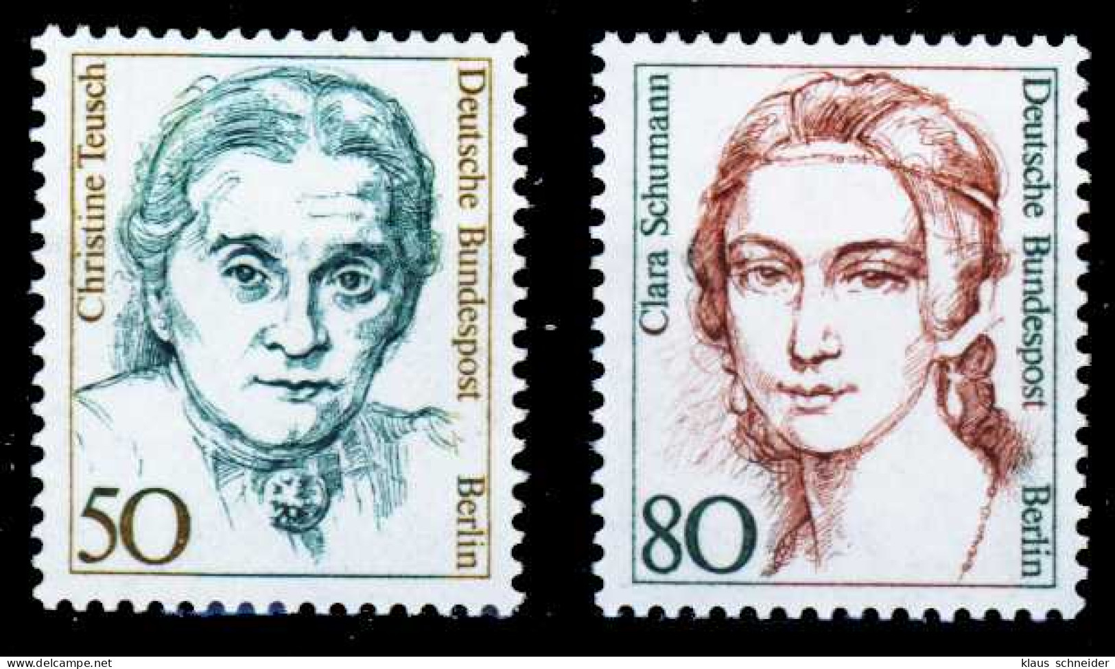 BERLIN DS FRAUEN Nr 770-771 Postfrisch S5F7C9E - Unused Stamps