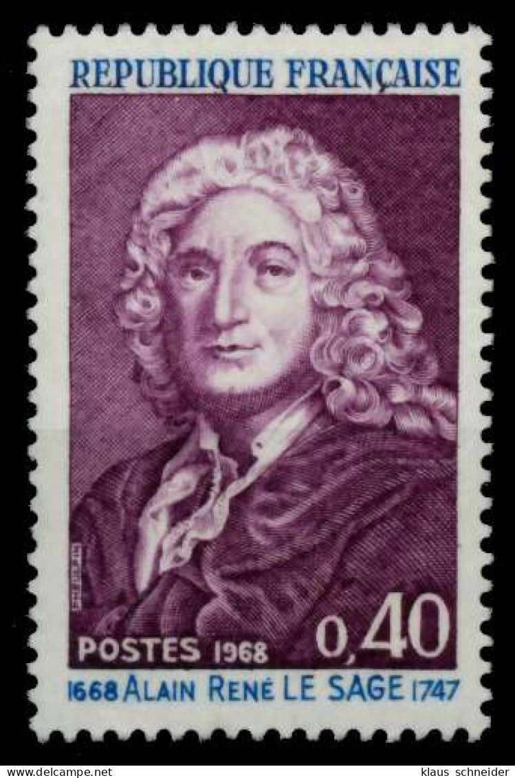 FRANKREICH 1968 Nr 1623 Postfrisch X88D1A6 - Unused Stamps