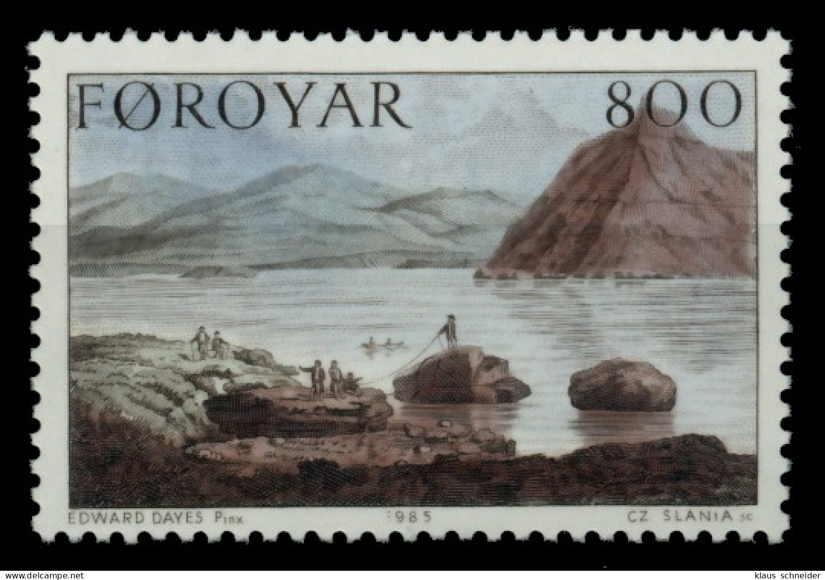 FÄRÖER Nr 115 Postfrisch X90E386 - Faroe Islands