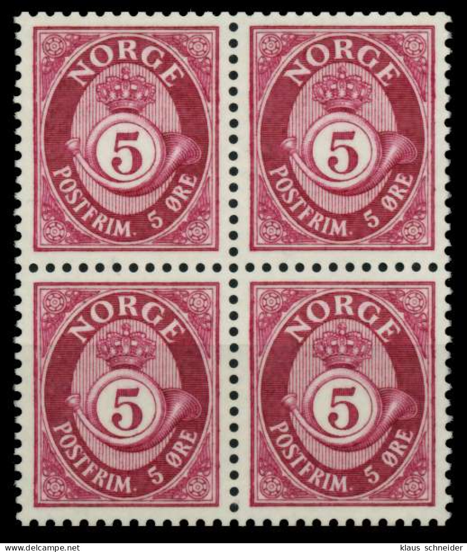 NORWEGEN Nr 478x Postfrisch VIERERBLOCK X919BFE - Unused Stamps