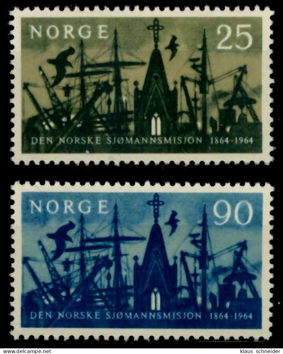 NORWEGEN Nr 519-520 Postfrisch X9161FE - Unused Stamps