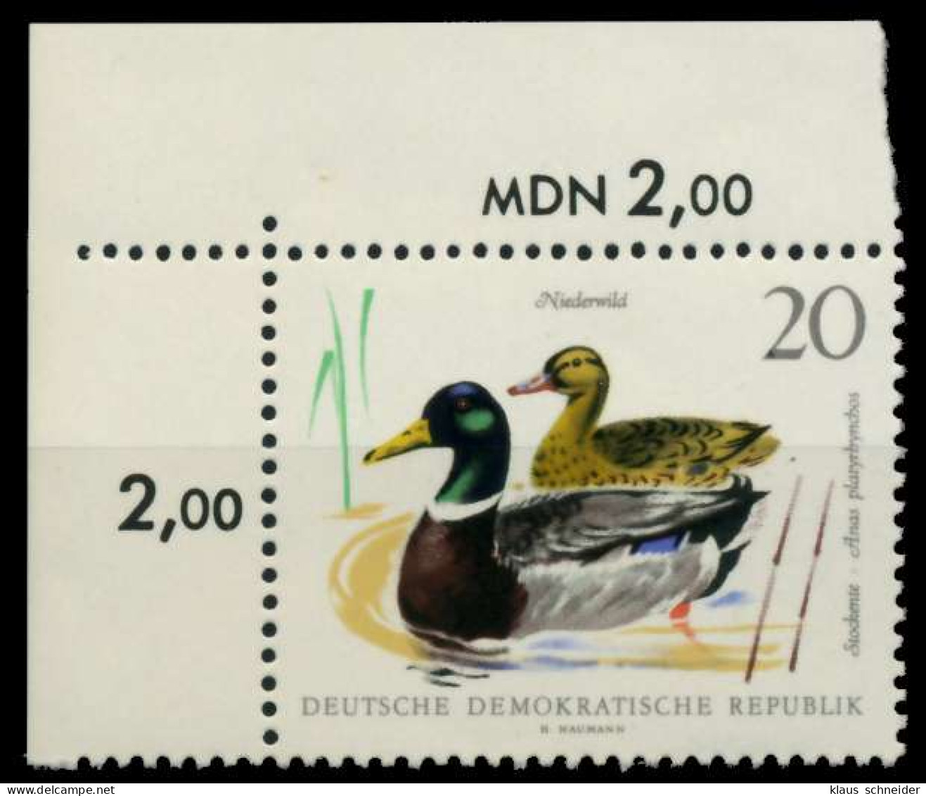 DDR 1968 Nr 1359 Postfrisch ECKE-OLI X92E59E - Unused Stamps