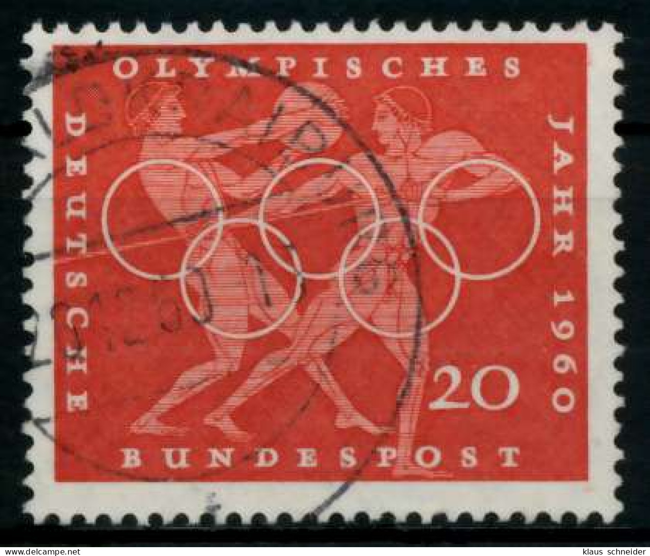 BRD 1960 Nr 334 Gestempelt X95CDEA - Oblitérés