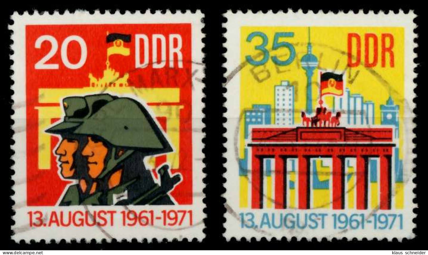 DDR 1971 Nr 1691-1692 Gestempelt X9865AA - Used Stamps