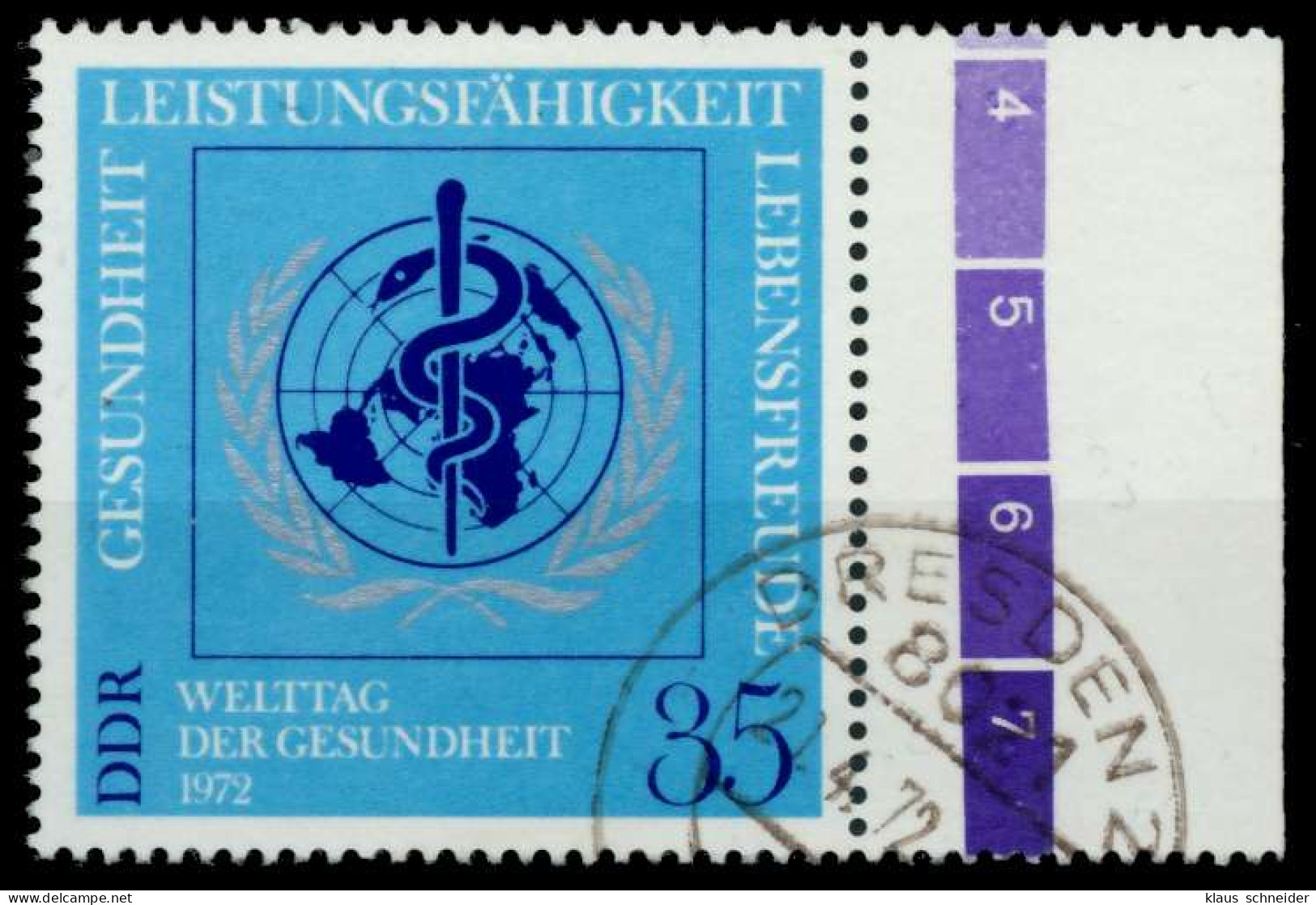 DDR 1972 Nr 1748 Gestempelt SRA X98BA32 - Oblitérés