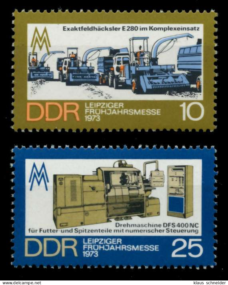 DDR 1973 Nr 1832-1833 Postfrisch S050B62 - Unused Stamps