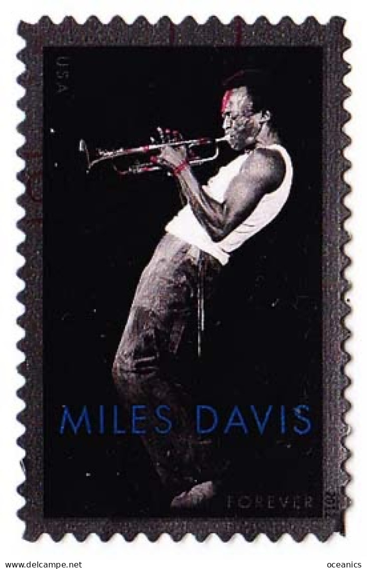 Etats-Unis / United States (Scott No.4693 - Miles Davis) (o) - Used Stamps