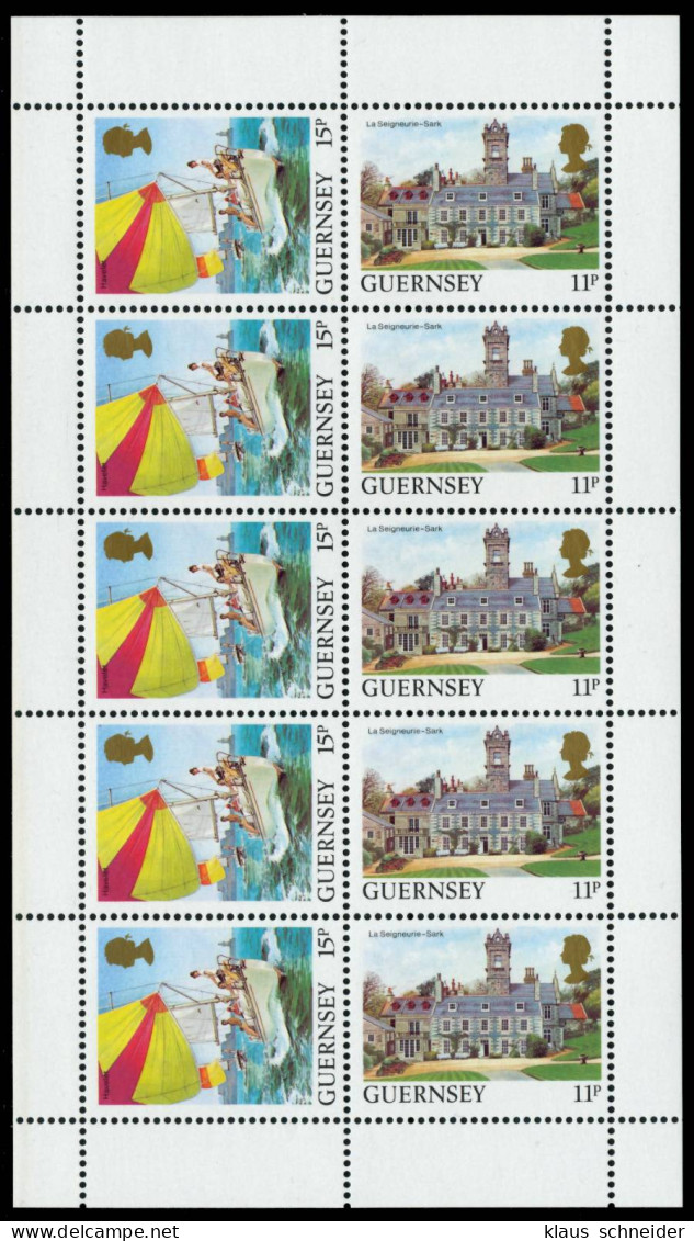 GUERNSEY HEFTCHENBLATT Nr HB 27 Postfrisch X6A4A7A - Guernsey