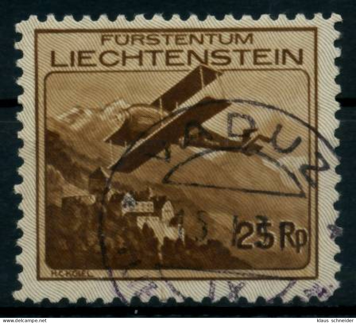 LIECHTENSTEIN 1930 Nr 110 Zentrisch Gestempelt X6A8DDA - Used Stamps