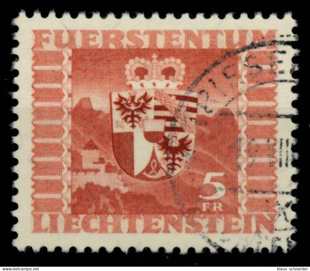 LIECHTENSTEIN 1947 Nr 252 Gestempelt X6A8E6A - Gebruikt