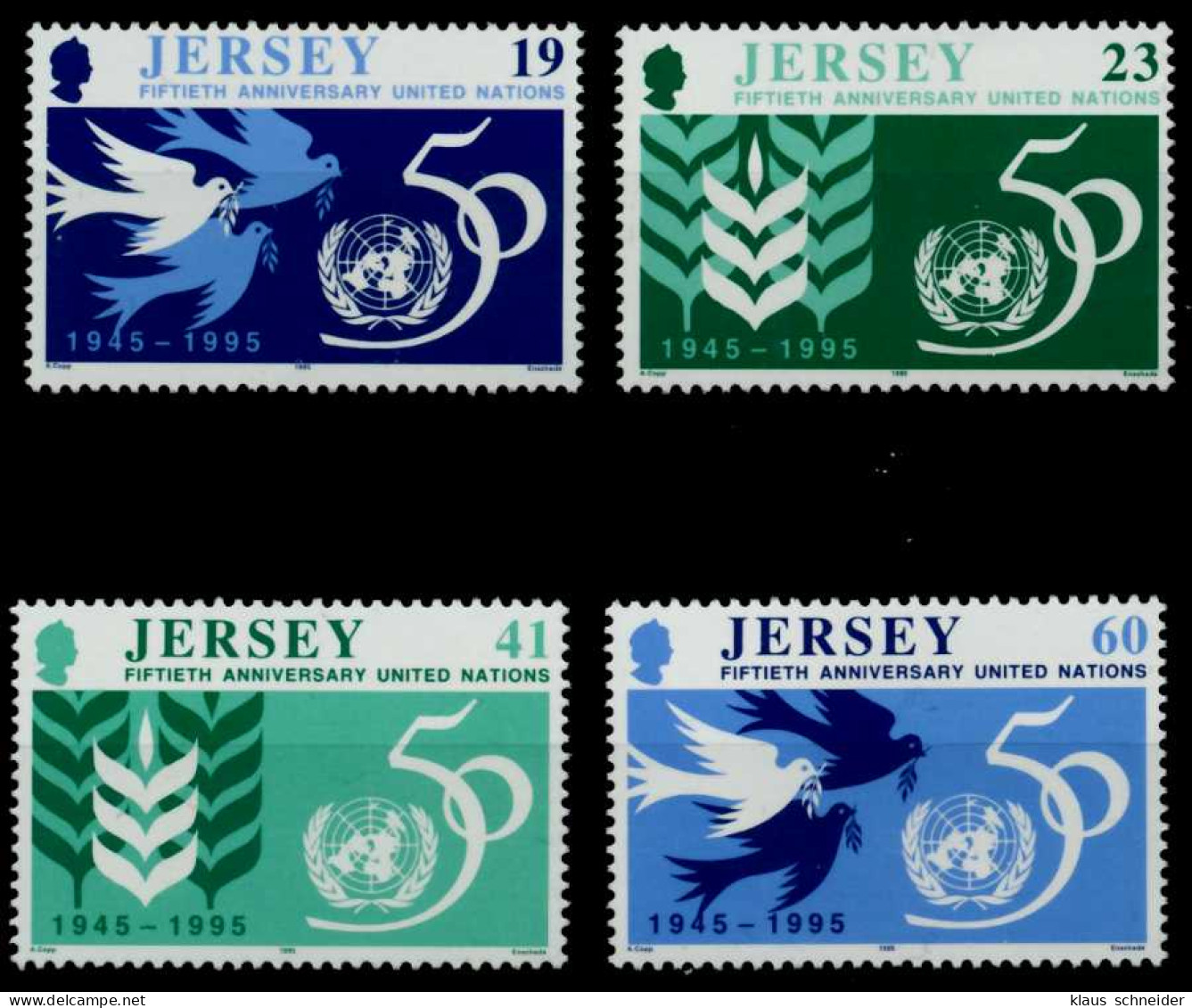 JERSEY Nr 719-722 Postfrisch S0147AA - Jersey