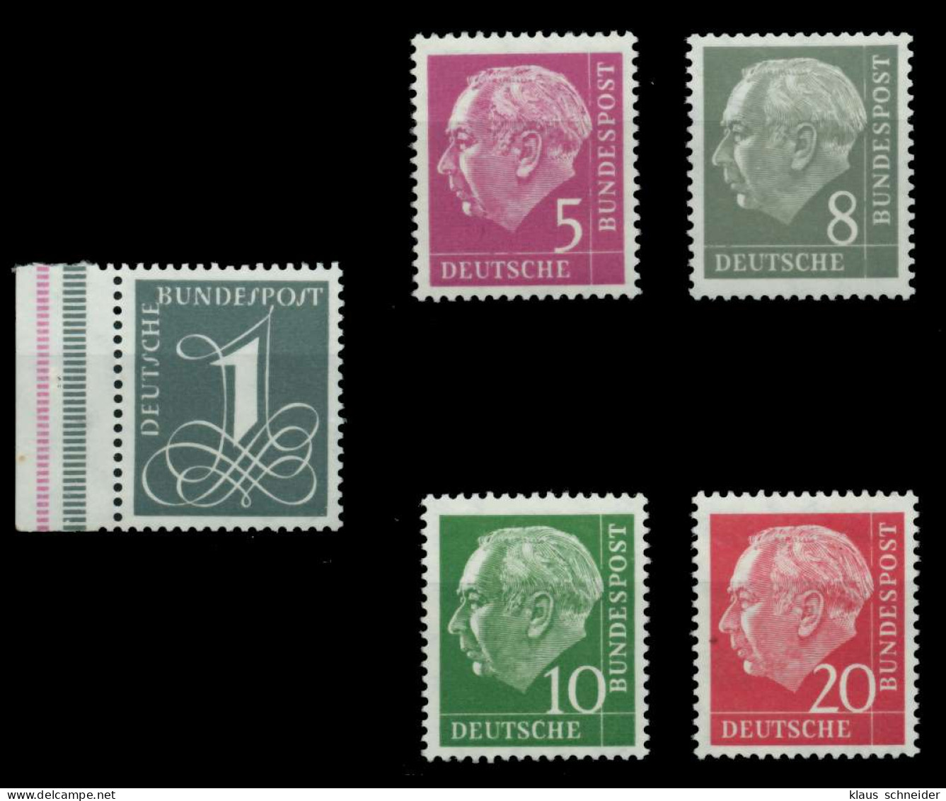 BRD DS HEUSS 1 Nr 179YI-285YI Postfrisch X6C993E - Unused Stamps