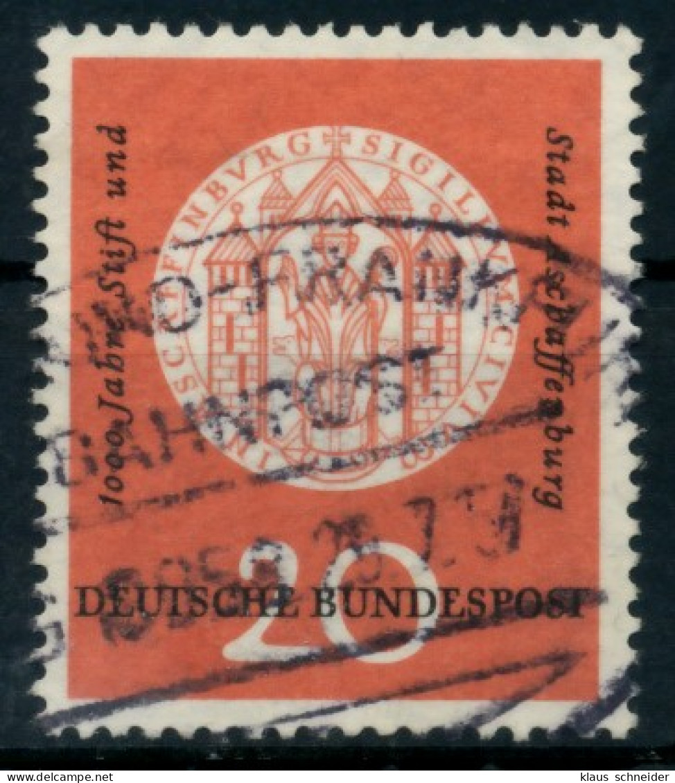 BRD 1957 Nr 255 Zentrisch Gestempelt X6D10A6 - Oblitérés