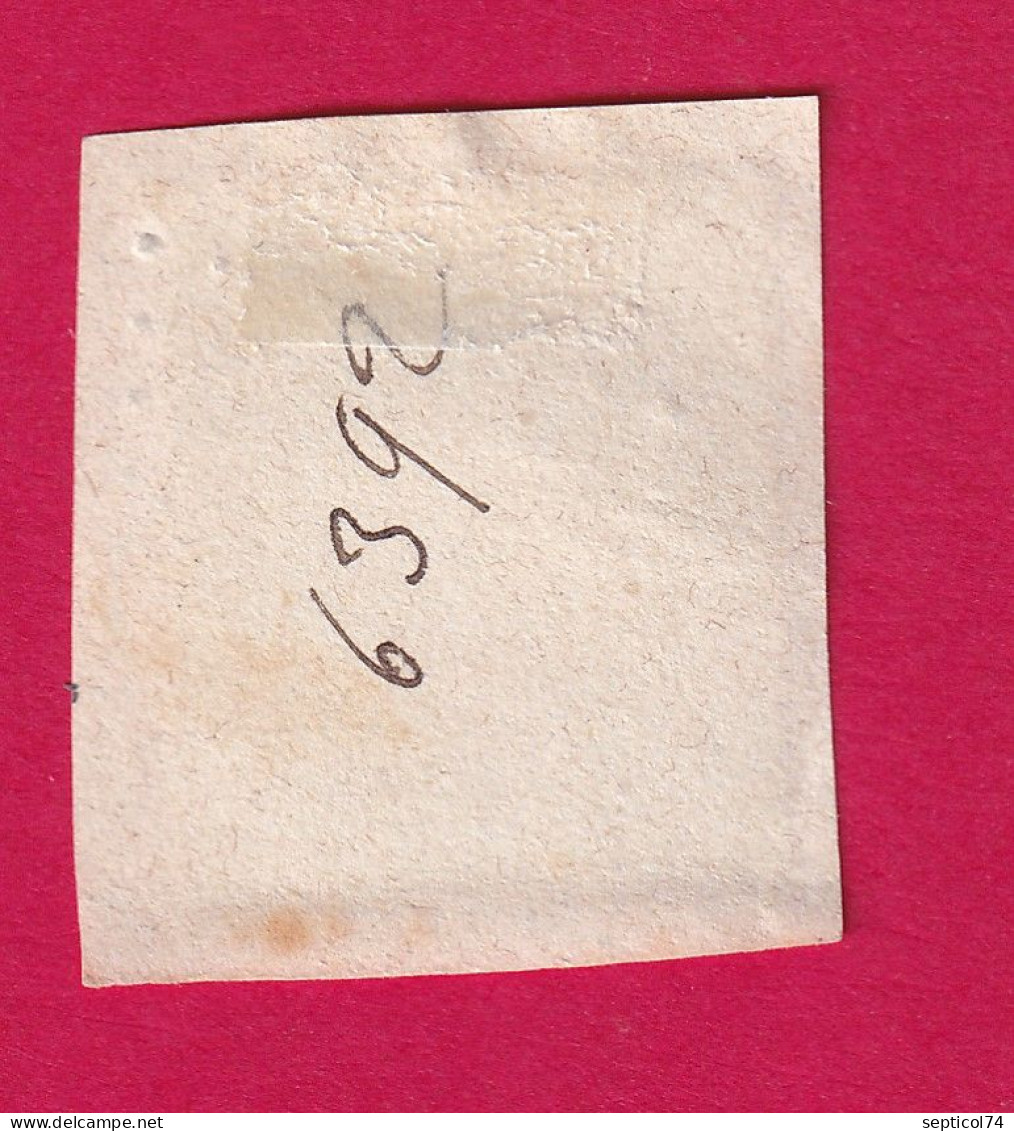 N°60 GC 6392 ST AUBIN DU JURA COTE 180€ SUR BLEU BRIEFMARKEN STAMP FRANCE - 1871-1875 Cérès