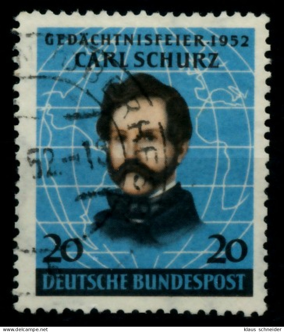 BRD 1952 Nr 155 Gestempelt X6DF4DA - Used Stamps